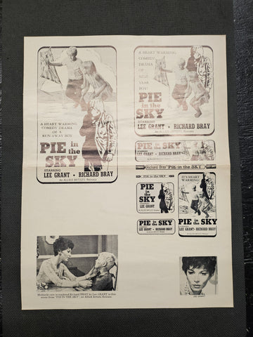 "Pie In The Sky" Original Movie Ad Clip Art Print