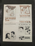 "The Proper Time" Original Movie Ad Mat Mold and Ad Clip Art Print