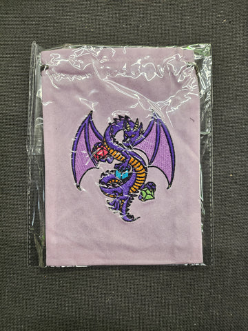 Purple Dragon RPG Dice Bag