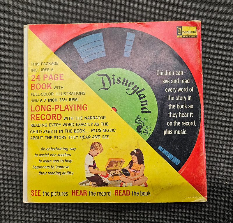Disneyland Book and Record Davy Crockett