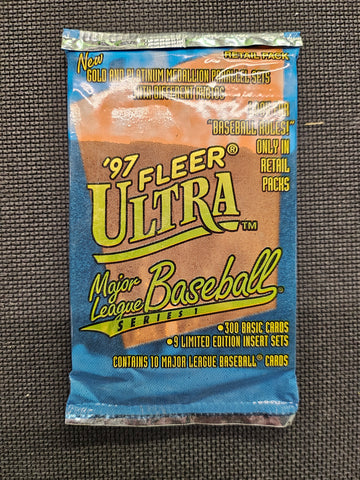 1997 Fleer Ultra Series 1 Sealed Packs