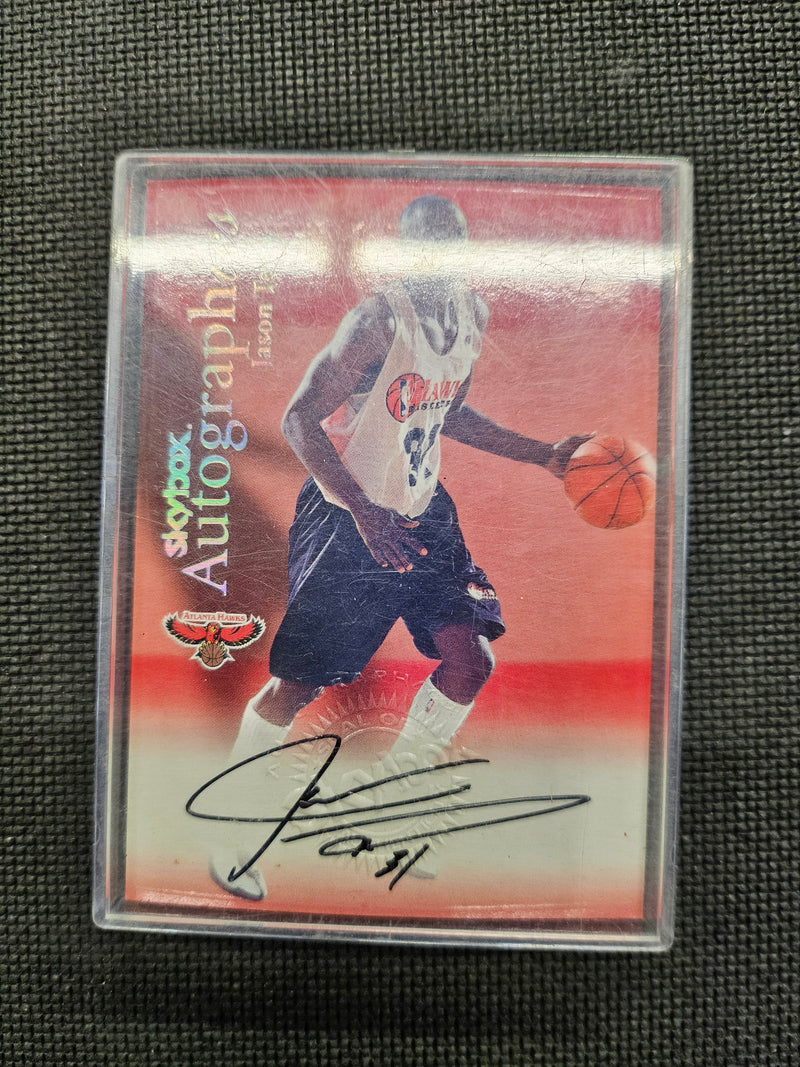 1999 Fleer Skybox Jason Terry Autograph Card