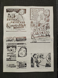 "The Savage Princess" Original Movie Ad Mat Mold and Ad Clip Art Print