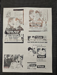 "Seven Seas To Calais" Original Movie Ad Clip Art Print