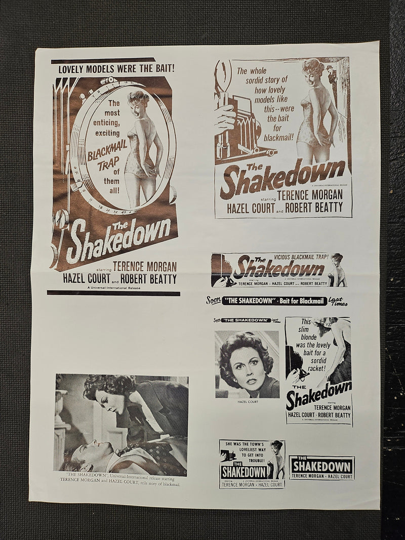 "The Shakedown" Original Movie Ad Clip Art Print