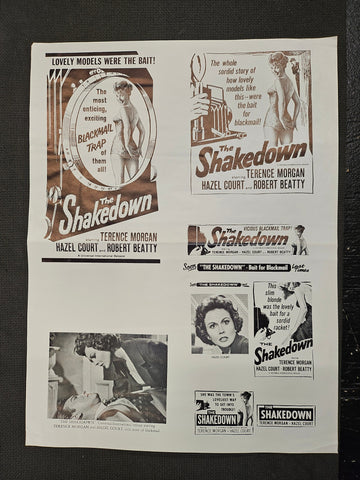 "The Shakedown" Original Movie Ad Clip Art Print