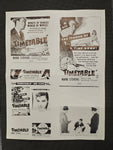 "Time Table" Original Movie Ad Clip Art Print