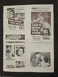 "Too Much, Too Soon" Original Movie Ad Clip Art Print