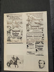 "The Treasure Of Silver Lake" Original Movie Ad Clip Art Print