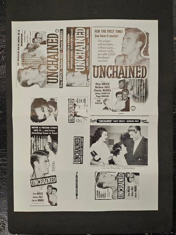 "Unchained" Original Movie Ad Clip Art Print