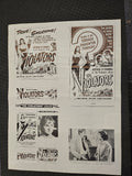 "The Violators" Original Movie Ad Mat Mold and Ad Clip Art Print