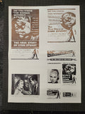 "The True Story Of Lynn Stuart" Original Movie Ad Mat Mold and Ad Clip Art Print
