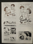 "Touch And Go" Original Movie Ad Clip Art Print