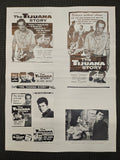 "The Tijuana Story" Original Movie Ad Mat Mold and Ad Clip Art Print