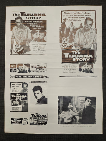 "The Tijuana Story" Original Movie Ad Clip Art Print