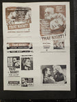 "That Night!" Original Movie Ad Clip Art Print