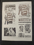 "The Texan Meets Calamity Jane" Original Movie Ad Clip Art Print