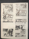 "Taffy And The Jungle Hunter" Original Movie Ad Mat Mold and Ad Clip Art Print