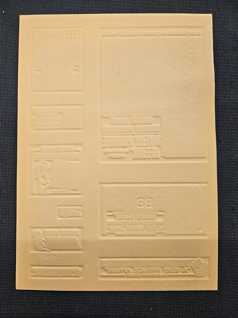 "A Very Private Affair" Original Movie Ad Mat Mold