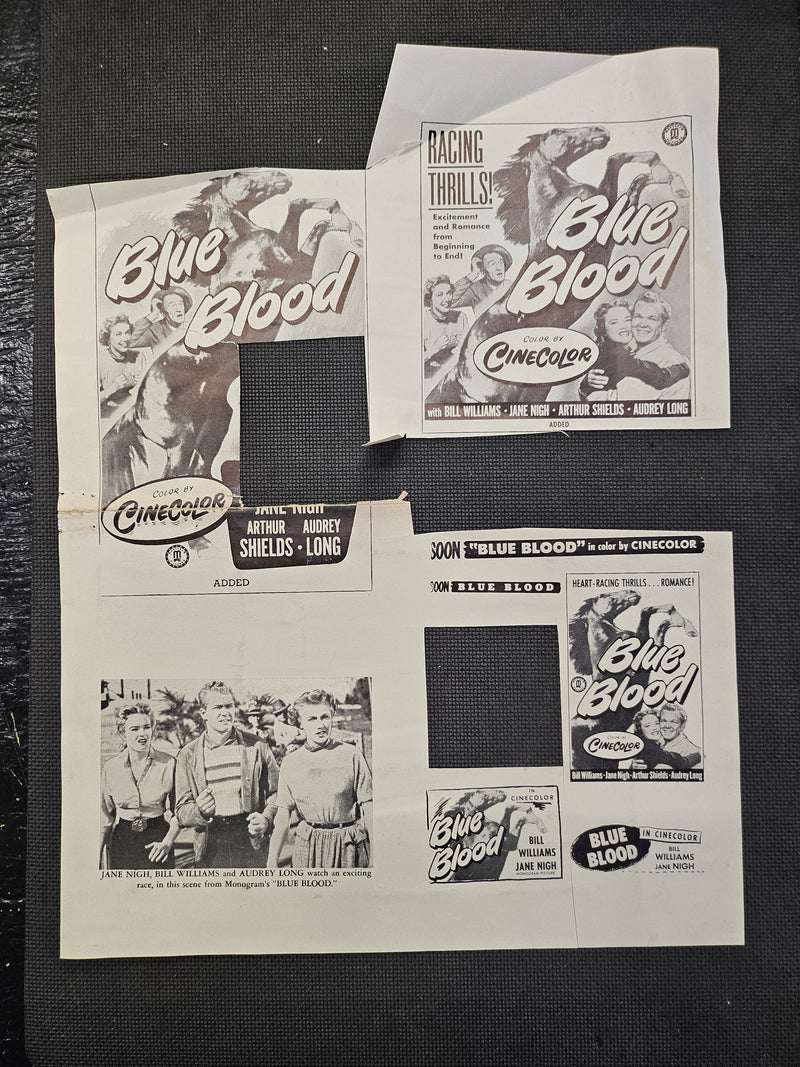 "Blue Blood" Original Movie Ad Clip Art