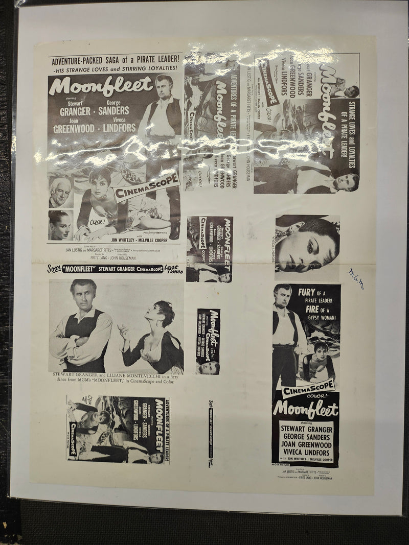 "Moonfleet" Original Movie Ad Clip Art