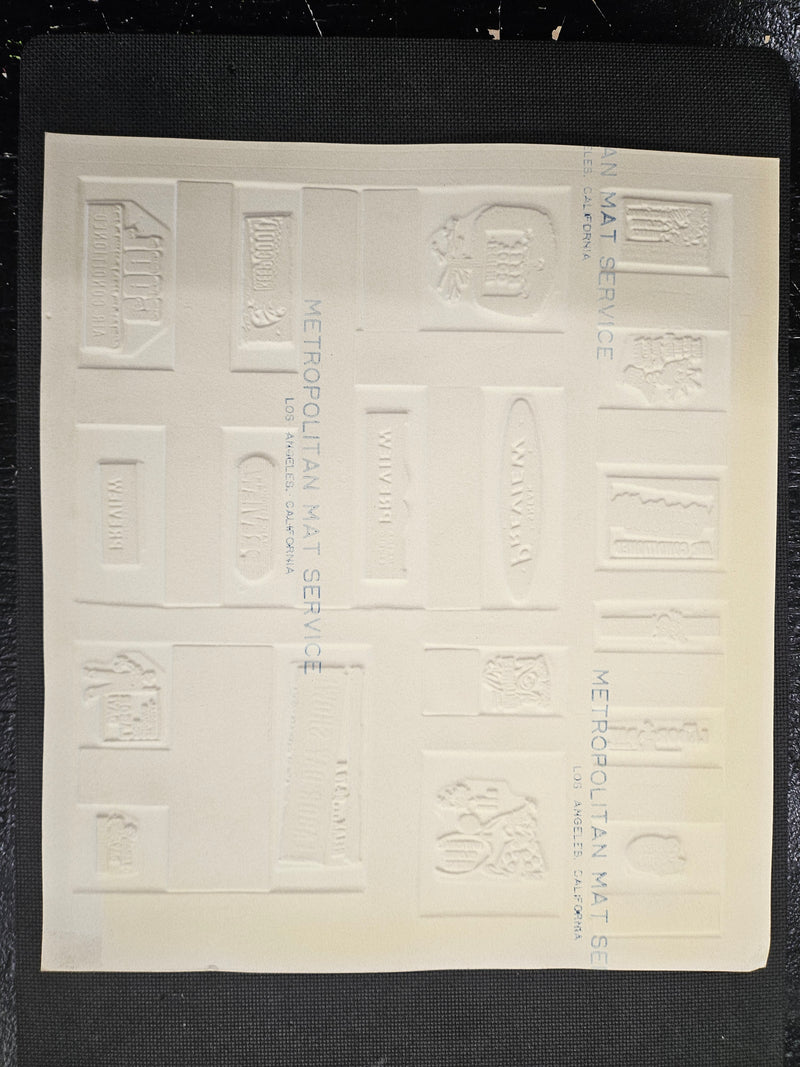 Holiday and A/C Border Movie Ad Movie Mold