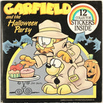 Garfield and the Halloween Party book and stickers