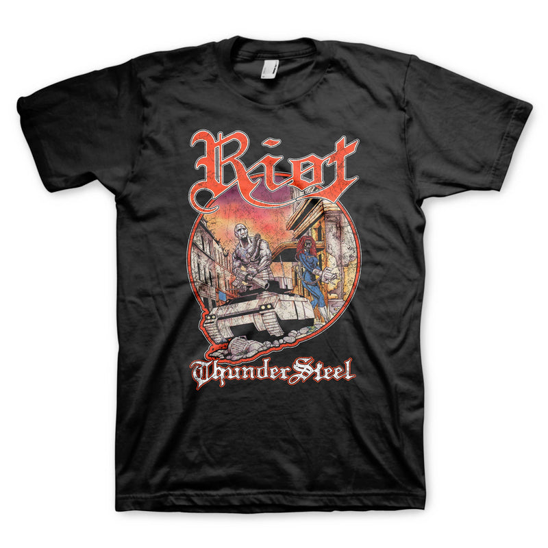 Riot - ThundersGraphic Teel Black - Graphic Tee