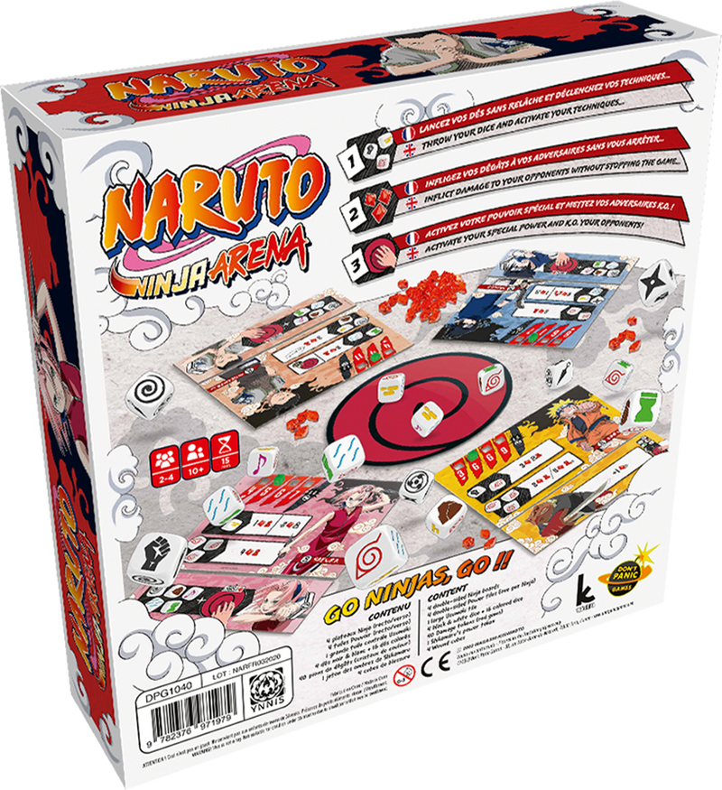 Naruto: Ninja Arena Boardgame