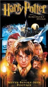 Harry Potter And The Sorcerer's Stone VHS