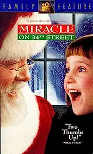 Miracle on 34th Street (1994) VHS