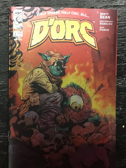 D'Orc (2026) #1 Third Printing R.D. Brown C2E2 Davis Rider Ex. Foil Variant Ltd to 444 copies