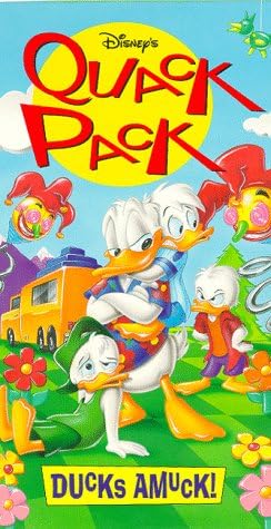Quack Pack Ducks Amuck VHS
