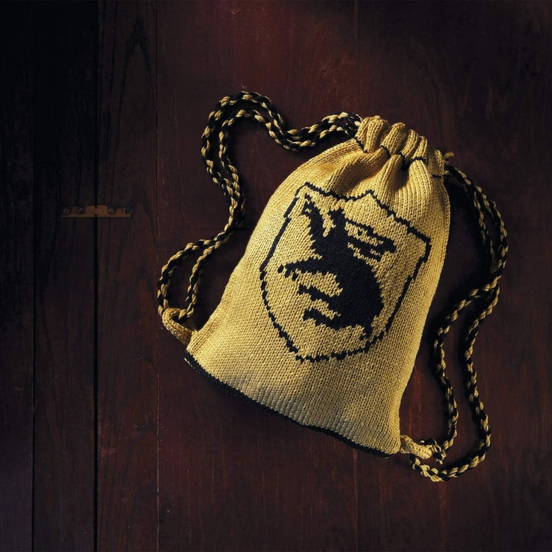 HP WIZARDING WORLD KNIT KIT HUFFLEPUFF BACKPACK KIT