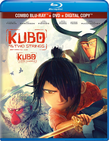 Kubo and The Two Strings Blu-ray + DVD Sealed