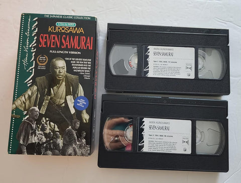 Seven Samurai VHS