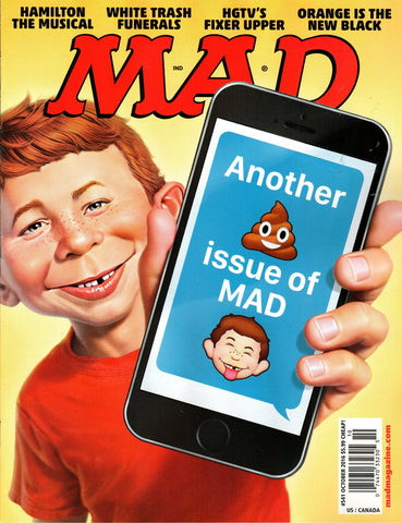 Mad Magazine #541 Oct 2016