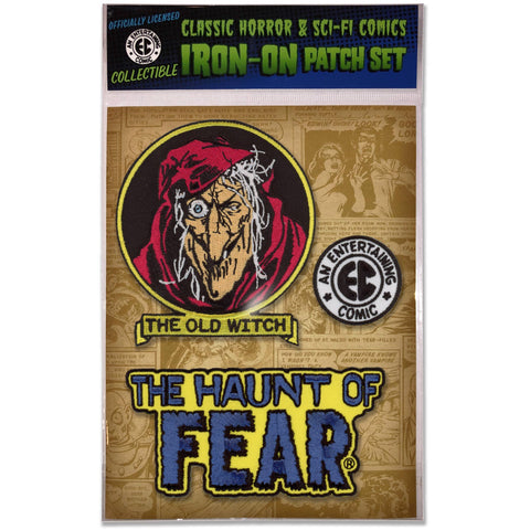 EC Comics "The Haunt of Fear" Embroidered Patch Set