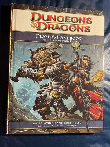 Dungeons & Dragons Player's Handbook: Arcane, Divine, and Martial Heroes HC