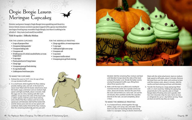 The Nightmare Before Christmas Cookbook & Guide Giftset