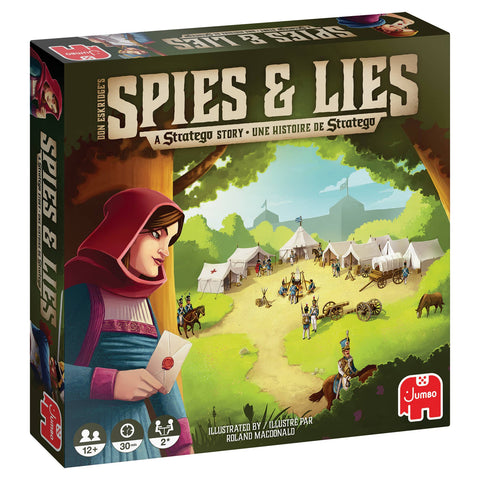 Stratego Spies & Lies (Bilingual) Board Game