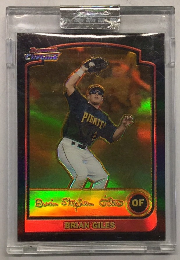 2003 BOWMAN CHROME XFRACTOR #142 - BRIAN GILES Special Topps