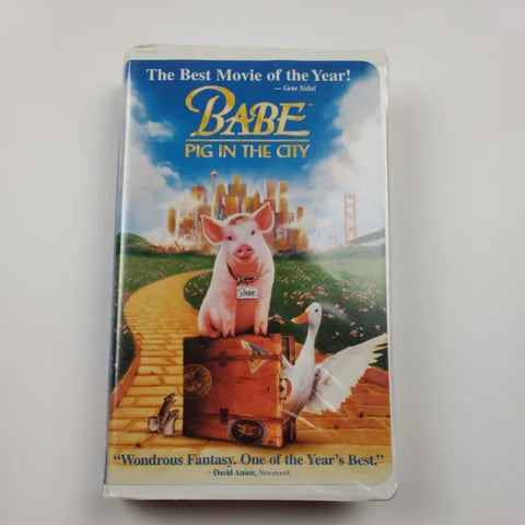 Babe: Pig in the City VHS