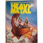 British Fantasy Artist Les Edwards Heavy Metal September 1991