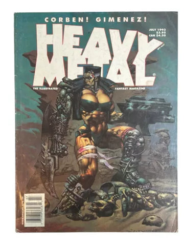 Corben! Gimenez! Heavy Metal July 1993