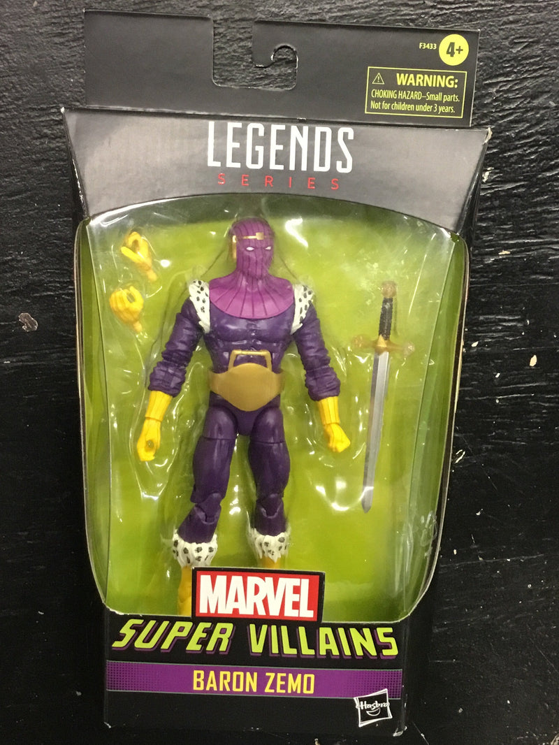 Marvel Legends: Super Villains Baron Zemo 6-inch Action Figure by Hasbro