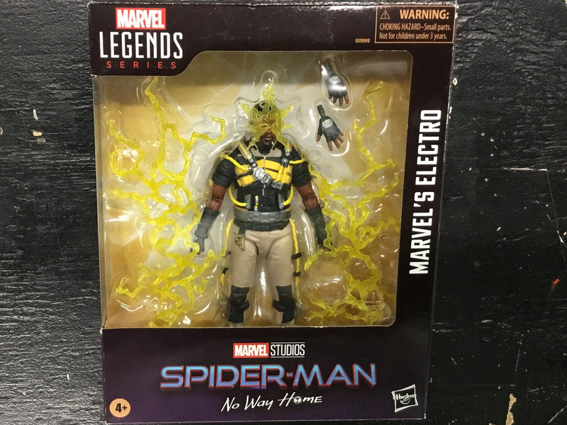 Marvel Legends Series- Spider-Man: No Way Home: Electro 6-inch Action Figure by Hasbro