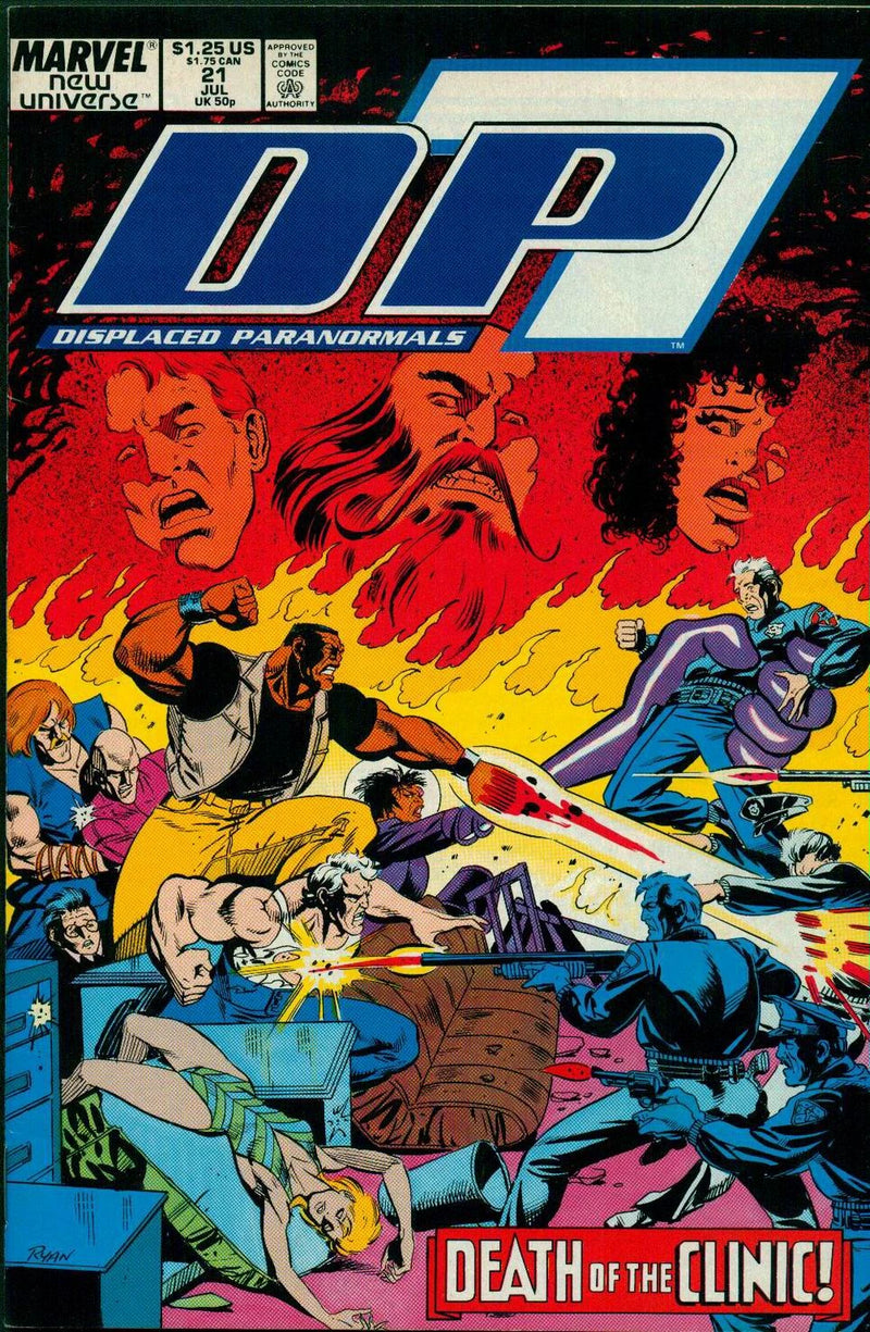 D.P.7 (vol 1) #21 NM
