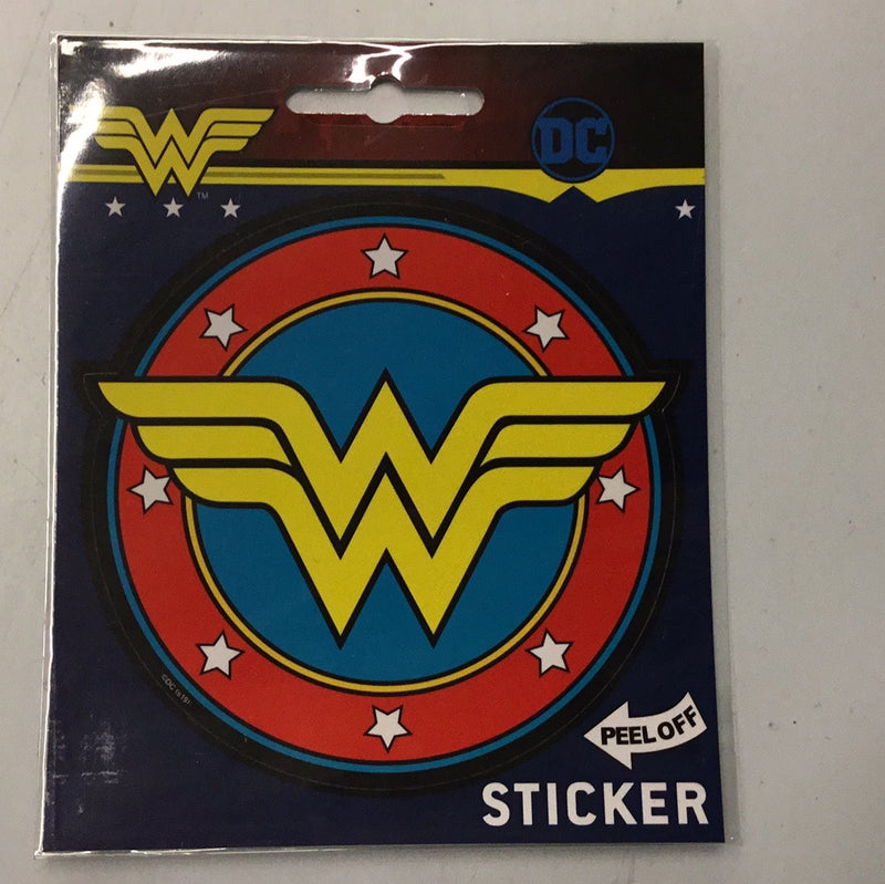 Dc Comics Wonder Woman Logo Stickers