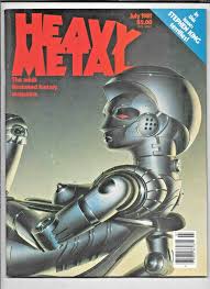 Heavy Metal Magazine July 1981 Stephen King Inside